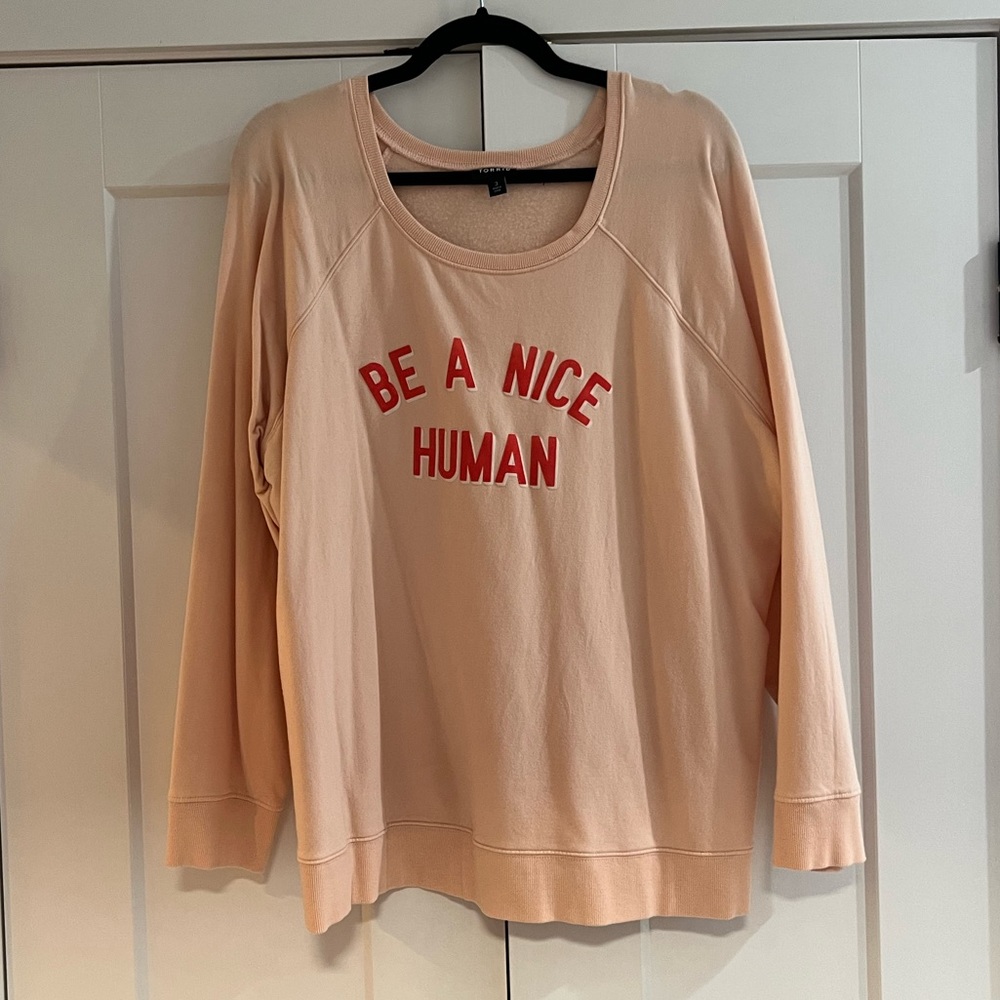 Be A Nice Human Sweatshirt